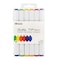 Bazic Products Dual Tip Sketch Markers, 6 Primary Colors, 18PK 1229 - alternate 2